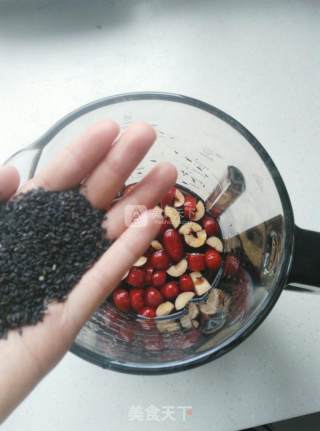 Black Rice and Black Bean Sesame Paste recipe