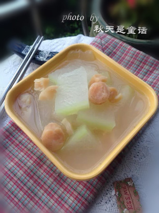 Scallop and Winter Melon Soup recipe