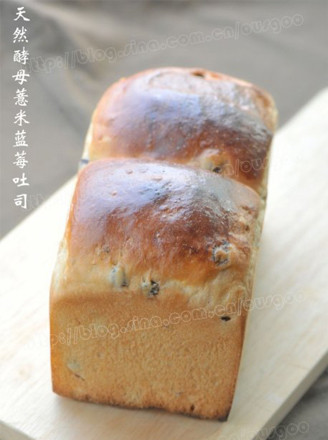 Barley and Red Bean Toast