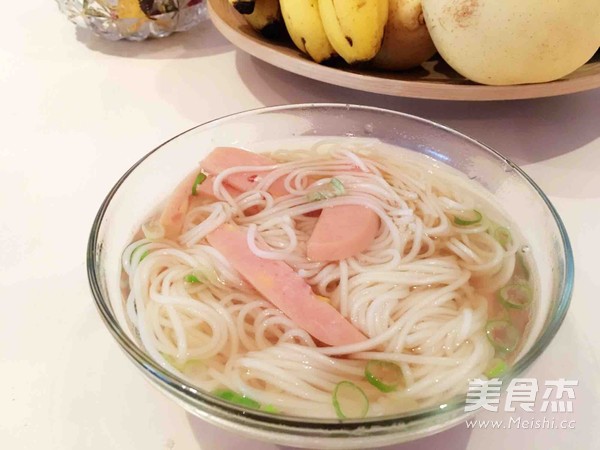 Vinegar Noodle Soup recipe