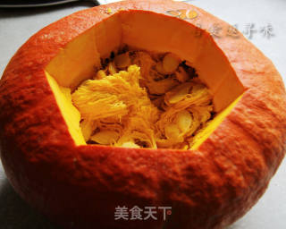 Pumpkin Cup with Spare Ribs recipe