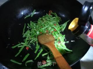 Spicy Stir-fried Convolvulus Stem recipe