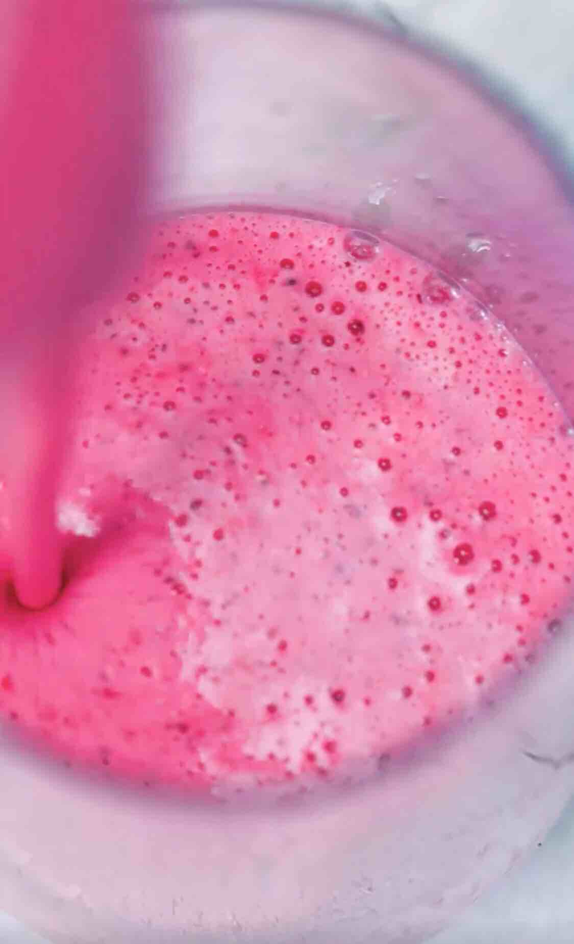 Guiyi Milk New Way | Red Pitaya Milkshake recipe