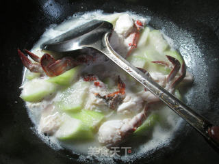 Long Melon Boiled Crab recipe