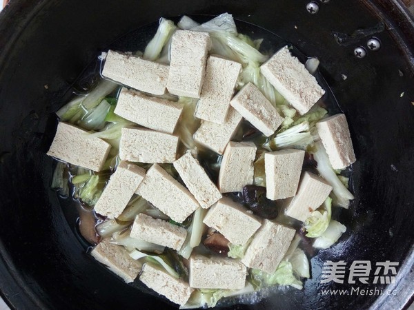 Vegetable Stew with Frozen Tofu and Mushrooms recipe
