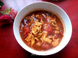 Tomato and Egg Noodles recipe