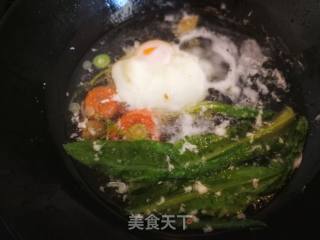 #蛋美食# Hot Noodle Soup with Poached Egg recipe