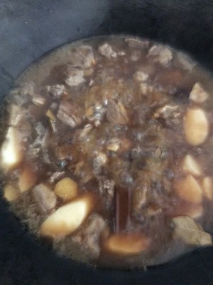 Donkey Stew with Potatoes recipe