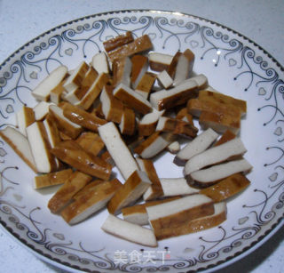 Cabbage Mixed with Dried Tofu recipe