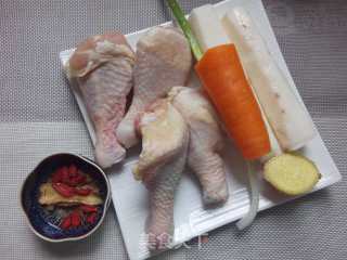 Yam Chicken Drumstick Soup recipe