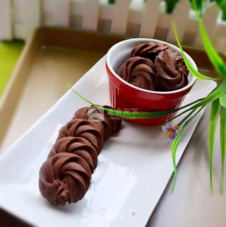 #aca烤明星大赛#butter Cocoa Cookies recipe
