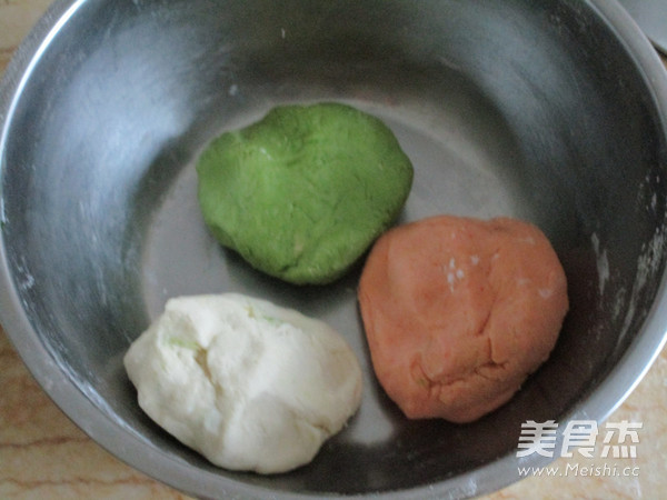 Three-color Dumplings recipe