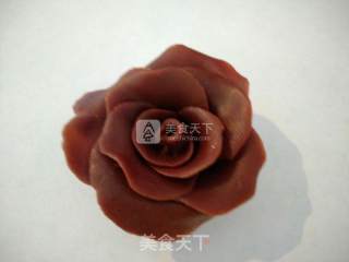 #aca 烤明星大赛#chocolate Rose Cake recipe