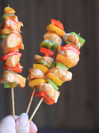 Colorful Skewers recipe