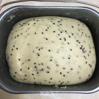 #trust of Beauty# Coconut Fragrant Black Sesame Bread recipe