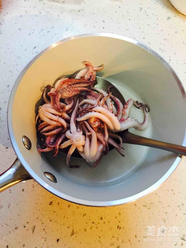 Stir-fried Squid Whiskers recipe
