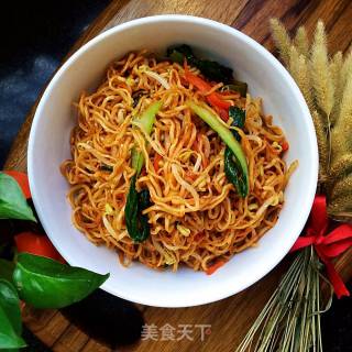 Home-cooked Fried Noodles recipe