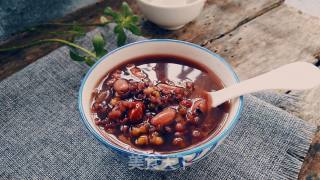 Red Kidney Bean and Black Rice Porridge recipe