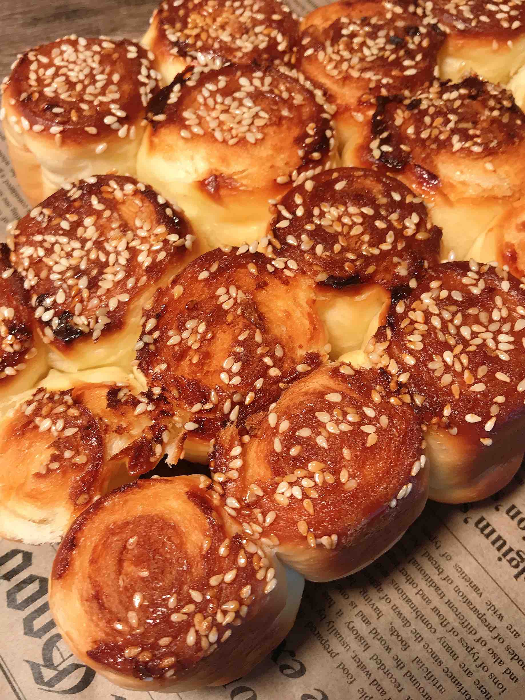 Crispy Honey Bun