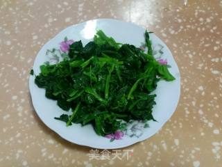 Spinach and Pork Liver Congee recipe