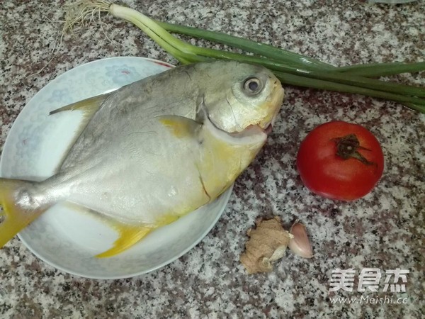 Pan-fried Pomfret recipe