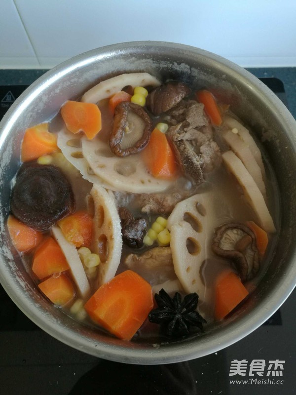 Pork Ribs and Lotus Root Soup recipe