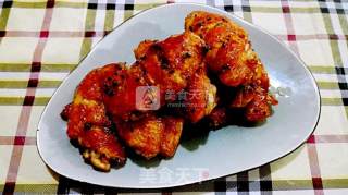 Black Sesame Honey Roasted Wings recipe