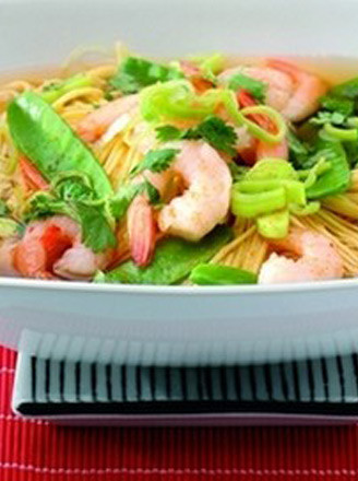 Thai Shrimp Noodle Soup recipe