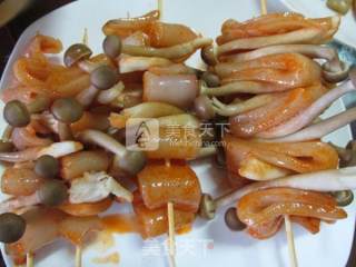 Orleans Grilled Squid Skewers recipe