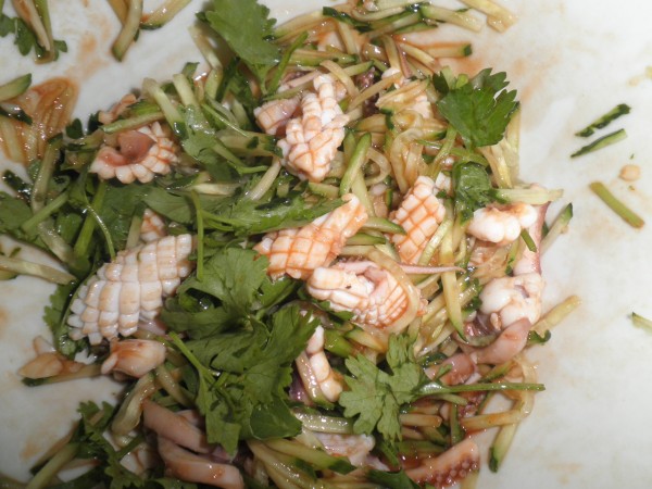Cold Squid Roll recipe