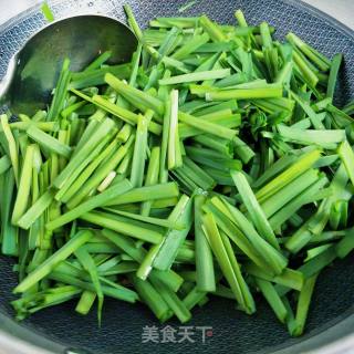 "home Cooking" Minced Meat and Chives recipe