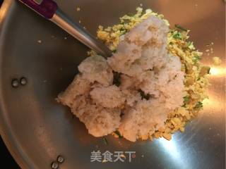 Fried Rice with Scallops and Eggs recipe