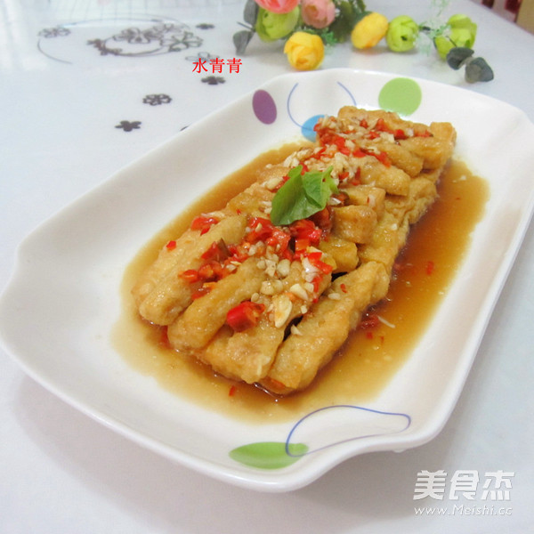 Rice Pepper Garlic Rice Tofu recipe