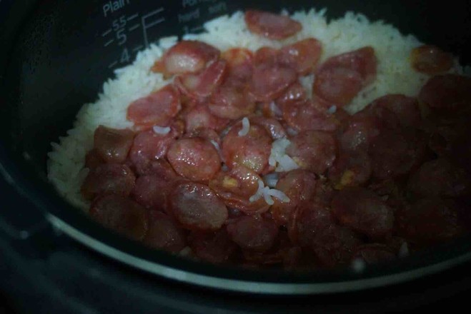 Cantonese Sausage Rice recipe