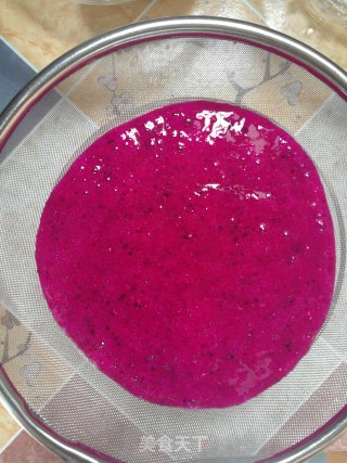 Girly Heart Pitaya Milk Xiaofang recipe