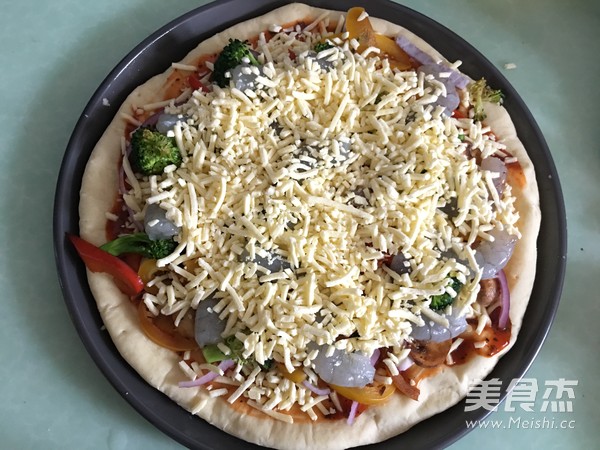 Prawn Pizza recipe