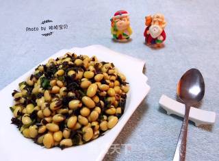 #春野菜# Toon Mixed with Golden Beans recipe