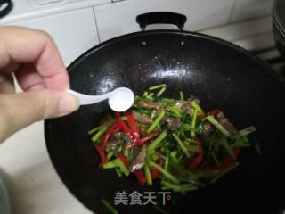 Beef Stir-fried Celery recipe