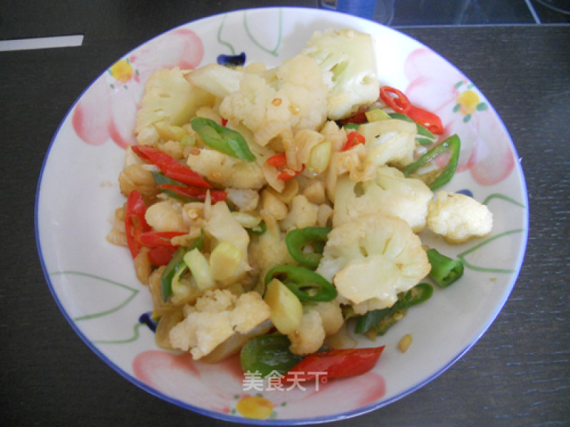 Stir-fried Cauliflower recipe