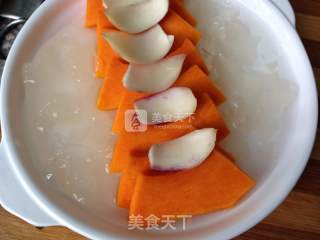 Tremella Lily Pumpkin Steamed (oven Version) recipe