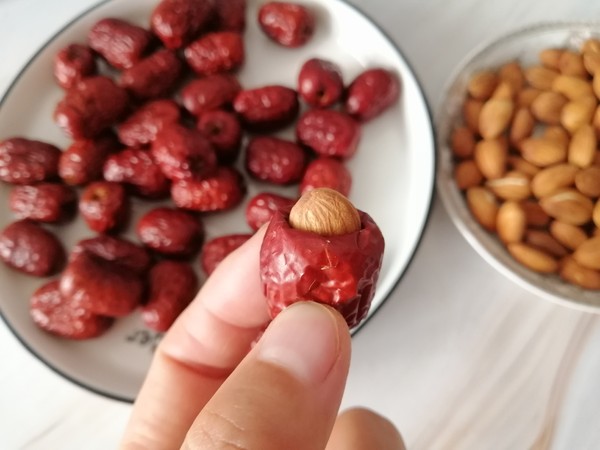 Net Red Snack Milk Jujube recipe