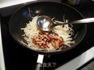 Shredded Mushrooms, Celery, Potatoes recipe