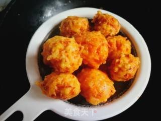 Fried Carrot Balls recipe