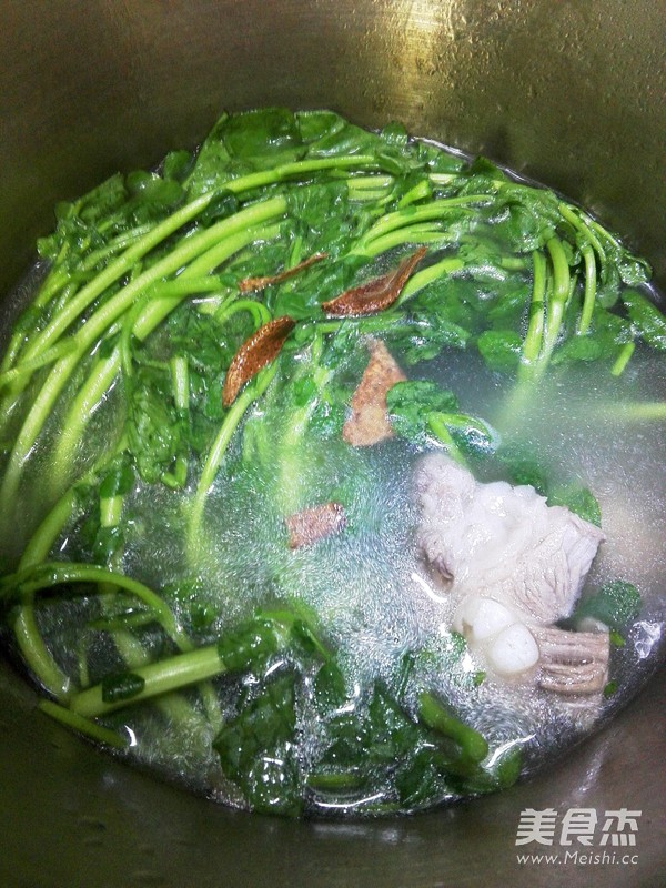 Watercress Pork Rib Soup recipe