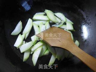 Mustard Shredded Night Flowering Rice Cake Soup recipe