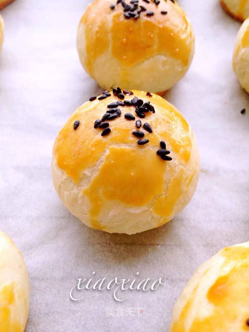 #aca烤明星大赛# Minced Pork and Plum Dried Vegetable Shortbread recipe