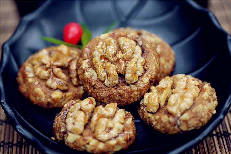 #aca烤明星大赛#walnut Shortbread recipe