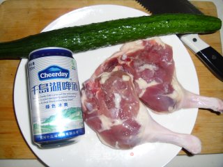 Cucumber Beer Duck recipe