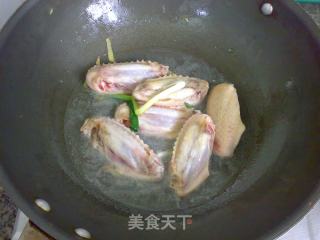 Braised Chicken Wings with Mustard recipe