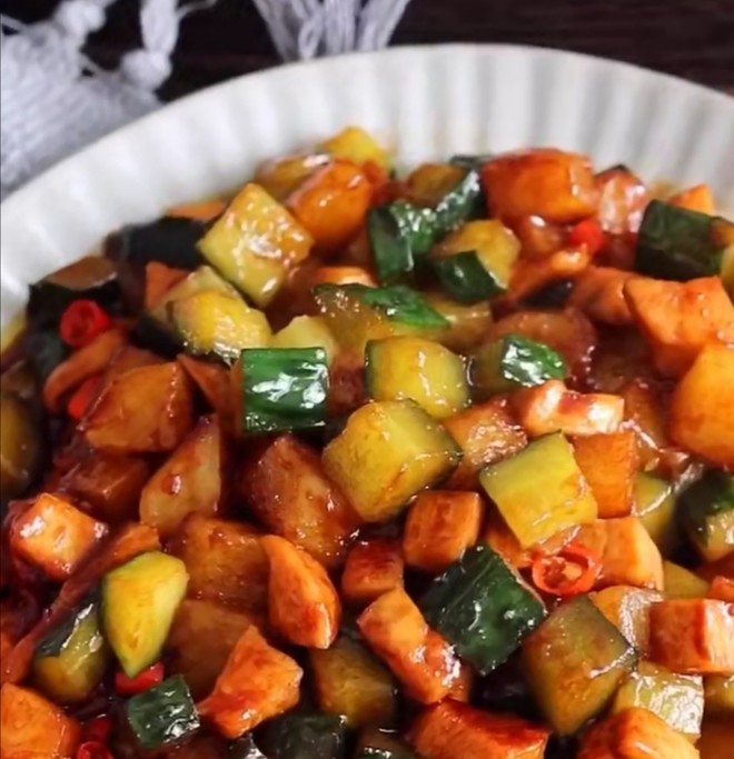 Stir-fried Three Ding~ Simple and Easy-to-make Dishes recipe